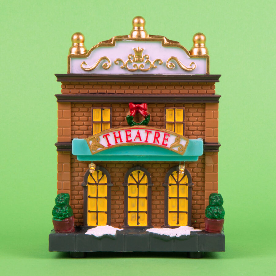 Light Up Resin Christmas Theatre