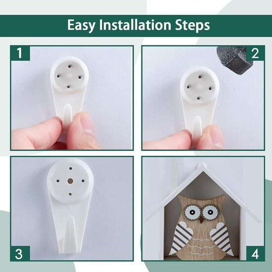  Pack Of 5 Nail In Picture Hooks