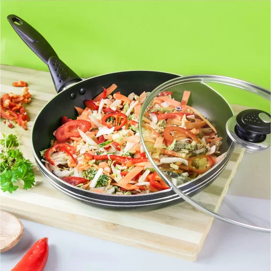 Non Stick Frying Pan With Lid