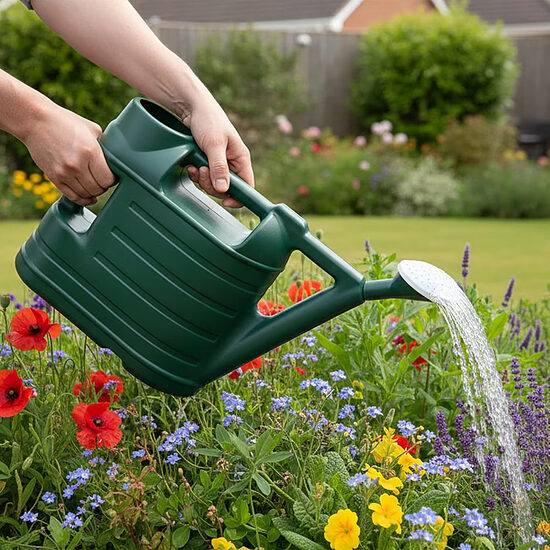 Green Watering Can