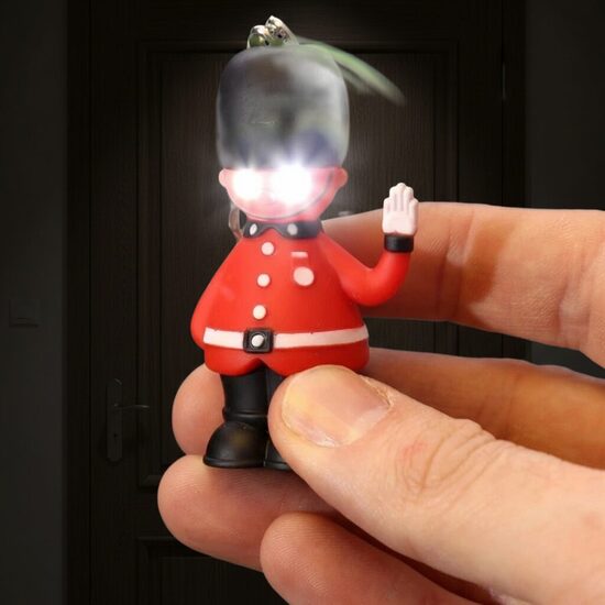 London Guardsman Musical LED Light Up Key Ring