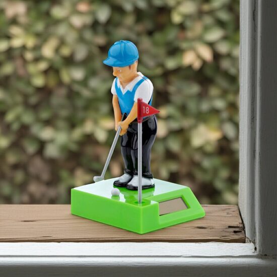 Solar Powered Novelty Golfer