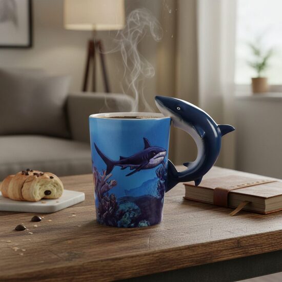 Ceramic Shark Mug