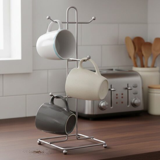 Chrome Mug Tree