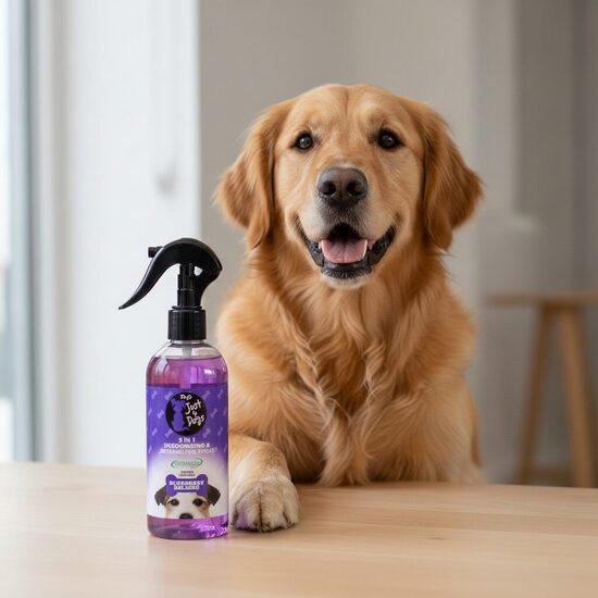 Blueberry Delight Dog Deodorising & Detangling Spray