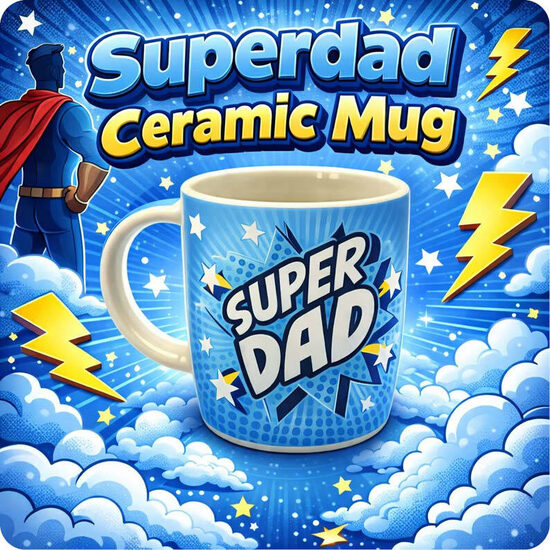 Superdad Ceramic Mug