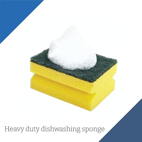3 PACK EASY GRIP SPONGE SCOURERS