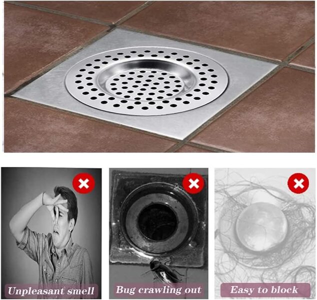 Pack Of 3 Sink Strainers