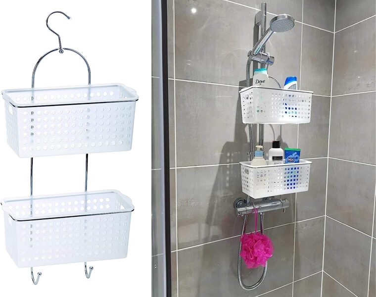 2 Tier Hanging Shower Caddy 