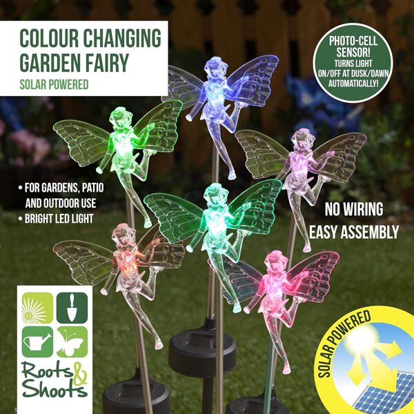 Solar Fairy Colour Changing Stake Light