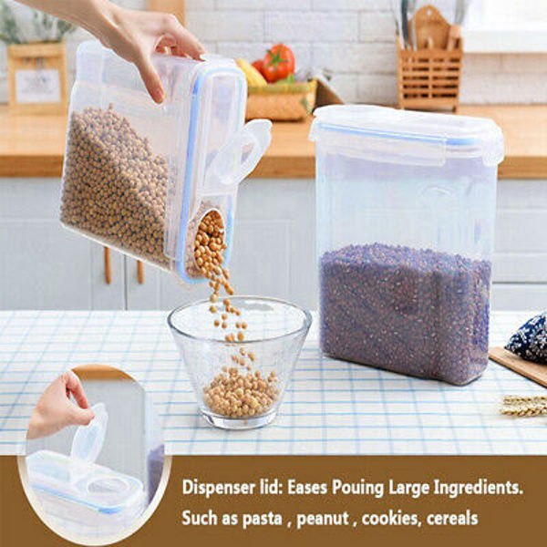 CLEAR CEREAL CONTAINER