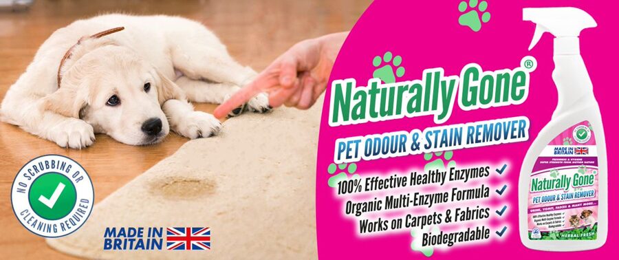 NATURALLY GONE PET ODOUR & STAIN REMOVER