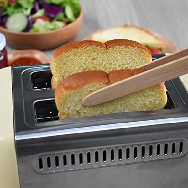 Giant Beech Wood Toast Tongs