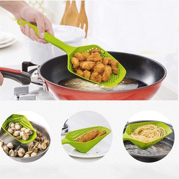 COLANDER SCOOP & STRAIN