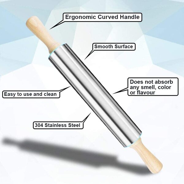 STAINLESS STEEL ROLLING PIN
