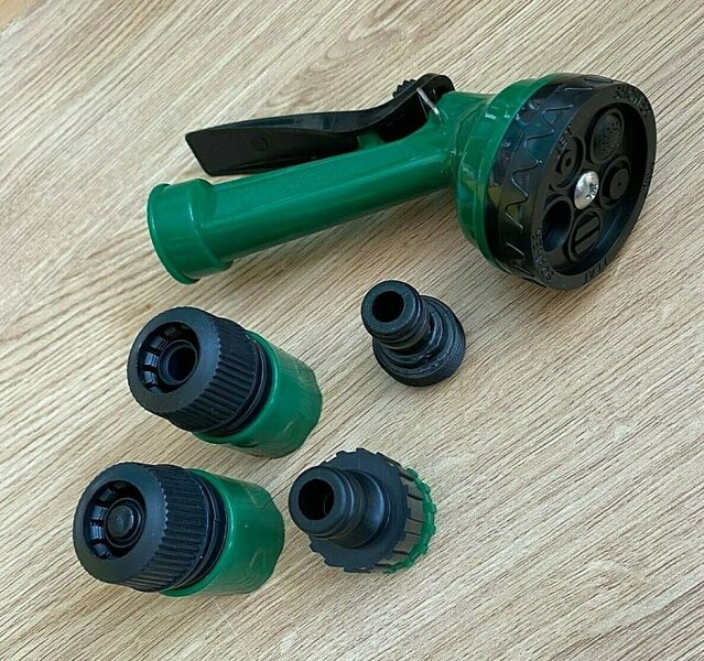 5 Function Spray Gun Set With Fittings