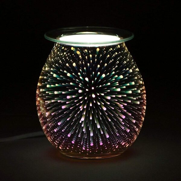  3d Star Effect Light Up Electric Oil Burner