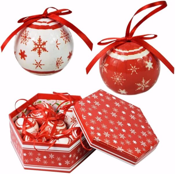 Snowflake Design Baubles