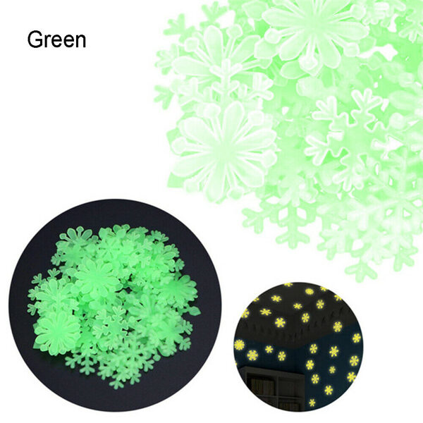 Glow In The Dark Snowflakes
