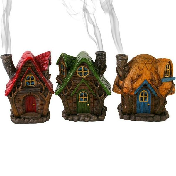 Fairy House Incense Cone Burners By Lisa Parker