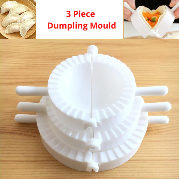 3 PIECE PASTRY MOULD SET