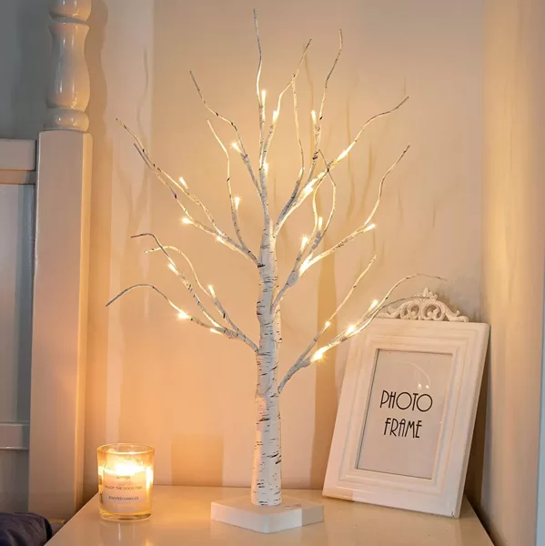 Silver Birch Lamp