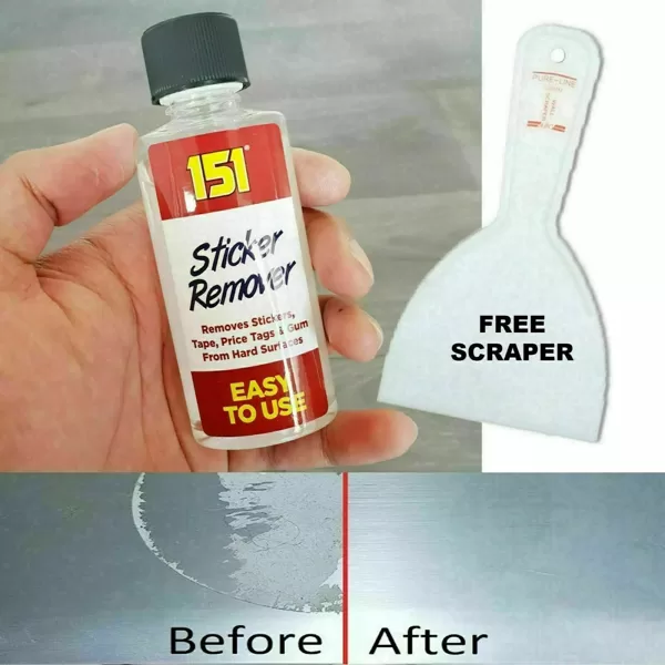 STICKER REMOVER WITH FREE SCRAPER