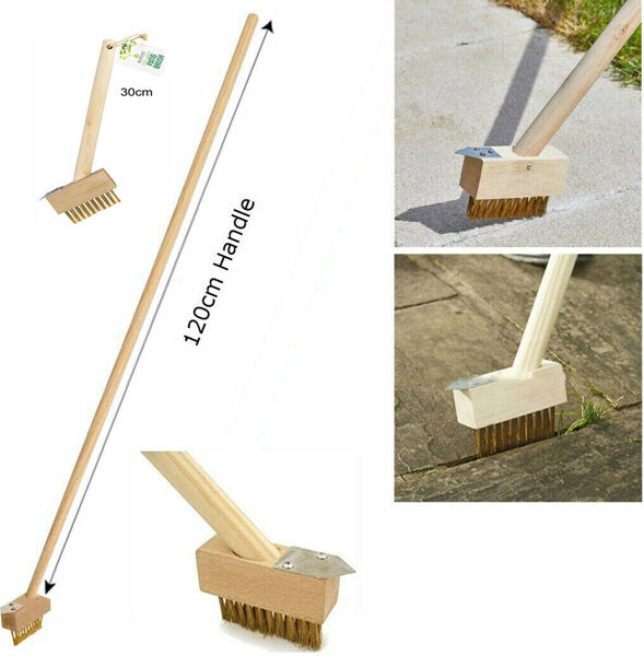 Long Handled Weed Brush